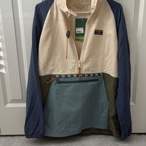 L.L. Bean Multicolor Anorak Jacket